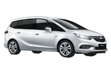 Car Hire Leigh-on-Sea - Vauxhall Zafira 7-Seater - Minibus hire Leigh-on-sea
